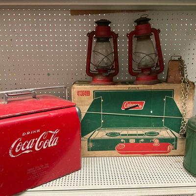 Vintage Camping & Cooler Collection – Coleman, Coca-Cola & More