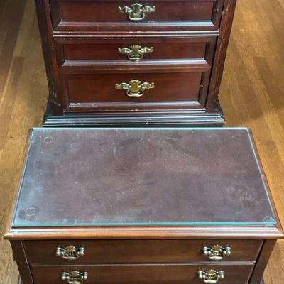 Pair of Vintage Wood Accent Tables 