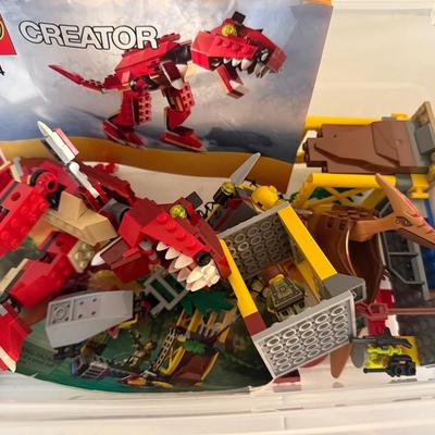 LEGO Creator Red Dragon Set 6914 with Instructions