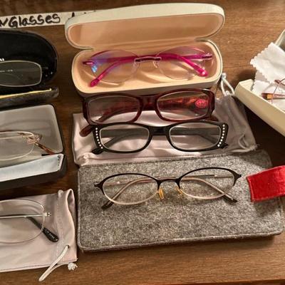 Assorted Vintage & Designer Eyeglasses – 7 Pairs