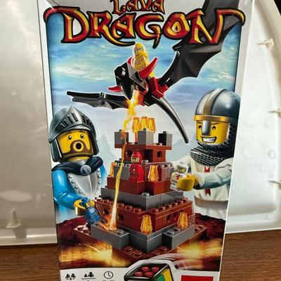 LEGO Lava Dragon Game (3838) – Medieval Volcano Climb Adventure