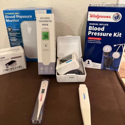 Home Health Essentials – Blood Pressure Monitors, Thermometers & More
