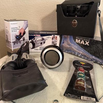 Binoculars, Electronics & Travel Essentials – Mixed Bundle