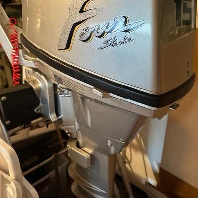 Nice newer 4 stroke outboard motor