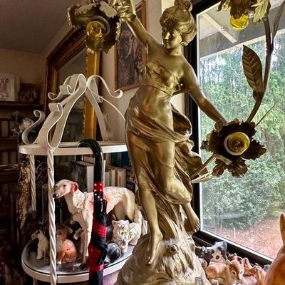 Antique lamps