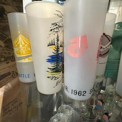 1962 World's Fair - Seattle Glass sets