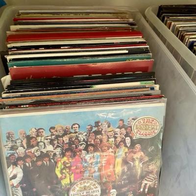 Boxes of Vintage Vinyl - in good condition!