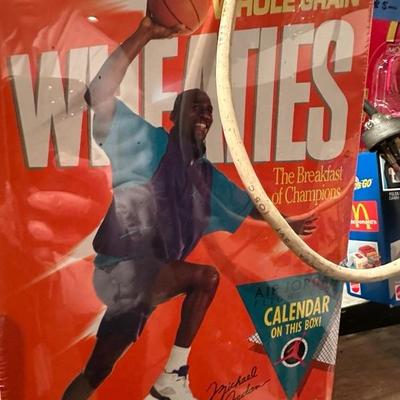 Original Wheaties boxes, many still full of cereal!