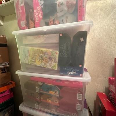 Boxed Barbies