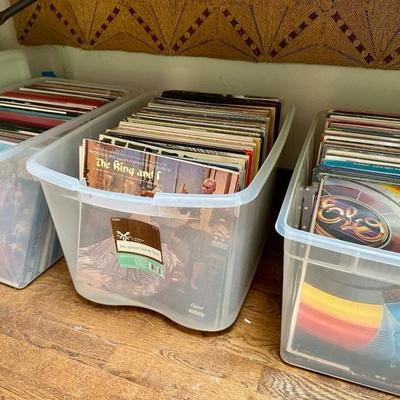 Bins of Vinyl