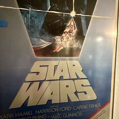 Many Star Wars posters