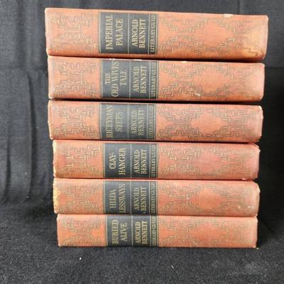(6) Antique Books by Arnold Bennett c1936