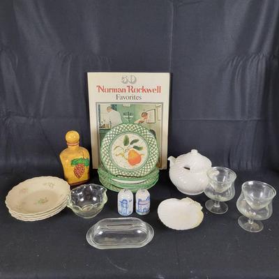 Assorted China, Glassware, Etc