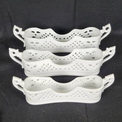 "Manchester" By Mikasa Porcelain Cutlery Caddys