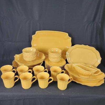 "Toscano" by Noble Excellence Fine Portuguese Stoneware (Yellow)