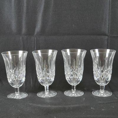 "Lismore" by Waterford Crystal: (4) Iced Tea