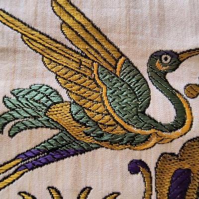 Wall Tapestry Table Cloth Silk Embroidered