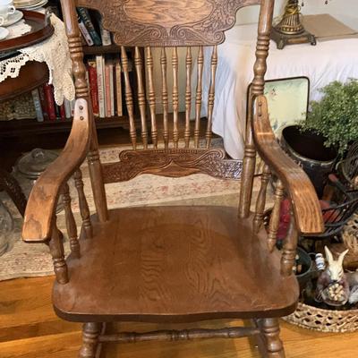 Wooden Rocking Chair