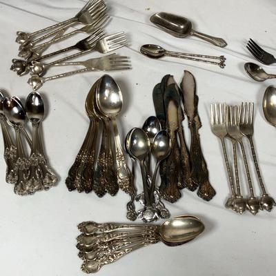 Flatware Assortment -  6 Sterling Spoons, Reed & Barton, Wallace, and More