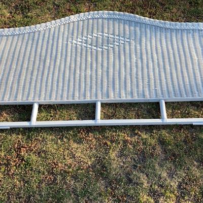 Wicker Headboard