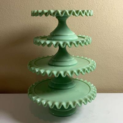 Vintage Looking Martha Stewart Cake Plates
