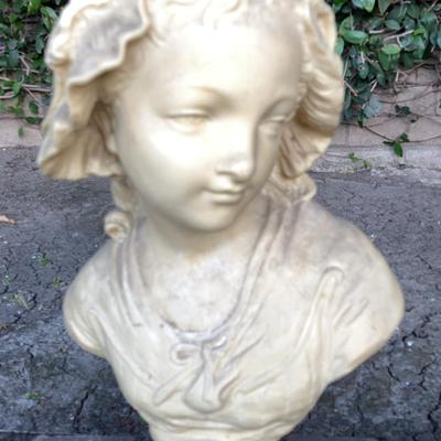 Signed Grinam Niam Paris Bust Sculpture