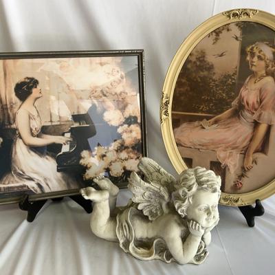 Cherubs and Vintage Portraits/Prints