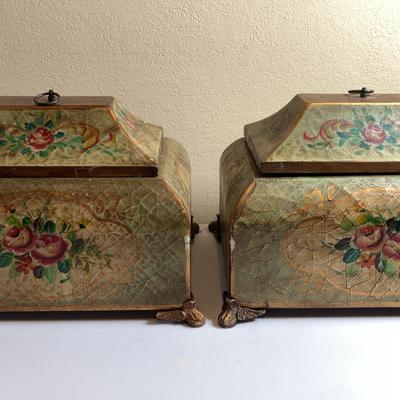 2 Florentine Boxes  