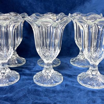 Footed Sundae Glasses - Set Of 6