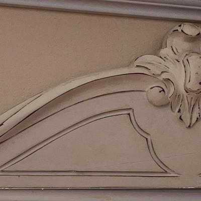 Shabby Chic Wall Pediment