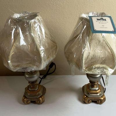 Downton Abbey Inspired Side Table Lamps