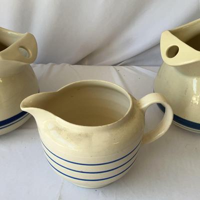 Set Of Three Pitchers 
