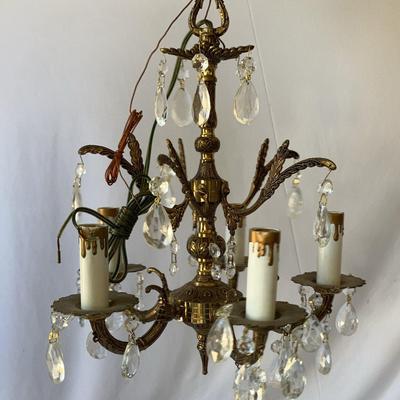Gold Pedant Chandelier 