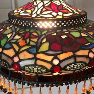 Tiffany- Style Stained Glass Floor Lamp  #2 