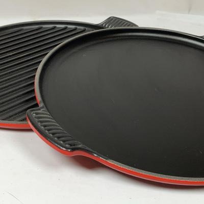 Le Creuset Round Cast Iron Enamel Bistro Grills