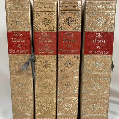 Vintage Collection of William Shakespeare, Stevenson, Kipling & Maupassant