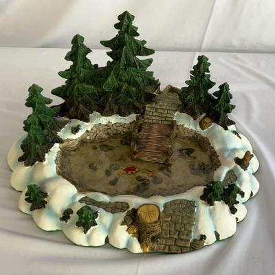 Department 56 “Village Pine Point Pond”