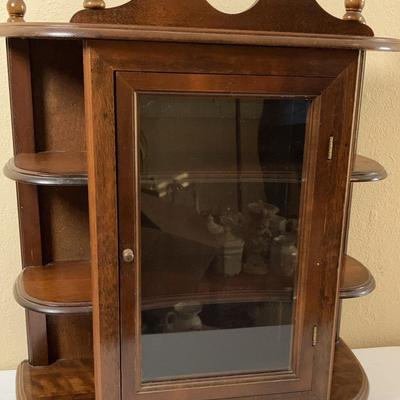 Wall Hanging Curio Cabinet 