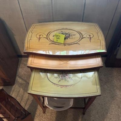 vintage nesting tables