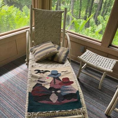 vintage rattan