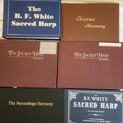 Sacred Harp CDs and music books
