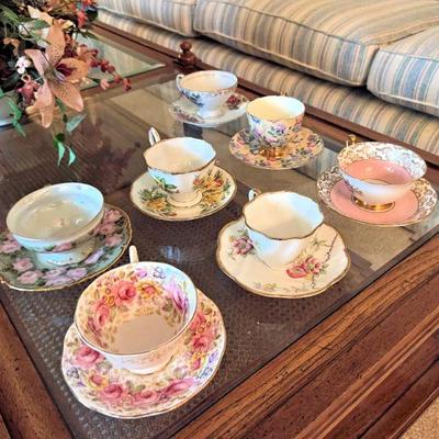Lovely cup & saucer choices