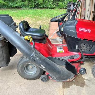 Sale Photo Thumbnail #91: Craftsman T2300 riding lawnmower.  Runs great