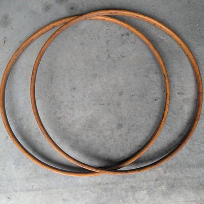 Antique E.J Lobdell Wooden Bicycle Rims!