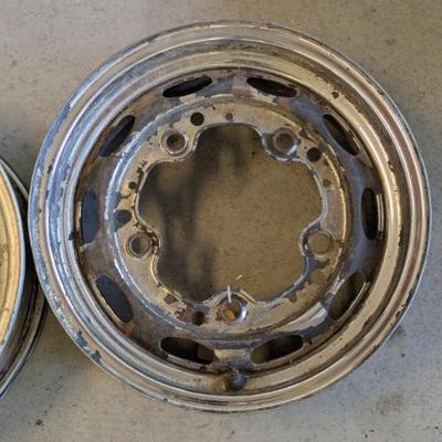 Pair of Porsche 911 KPZ 5-1/2 x 15 Rims