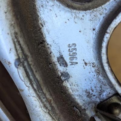 Pair of Porsche 911 KPZ 5-1/2 x 15 Rims