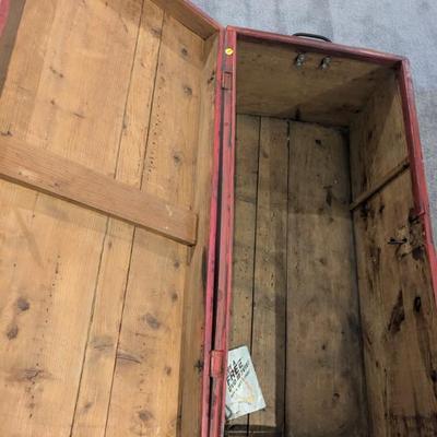 German trunk, 1880’s, original hardware