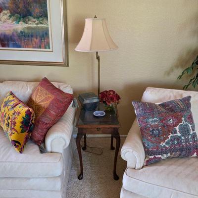 Vintage accent table