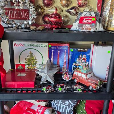 Christmas decorations and holiday decor