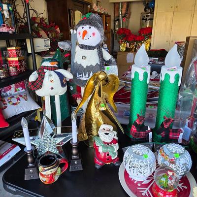 Christmas decorations and holiday decor